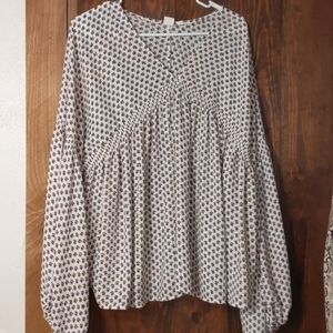 Balloon sleeve top from Gap